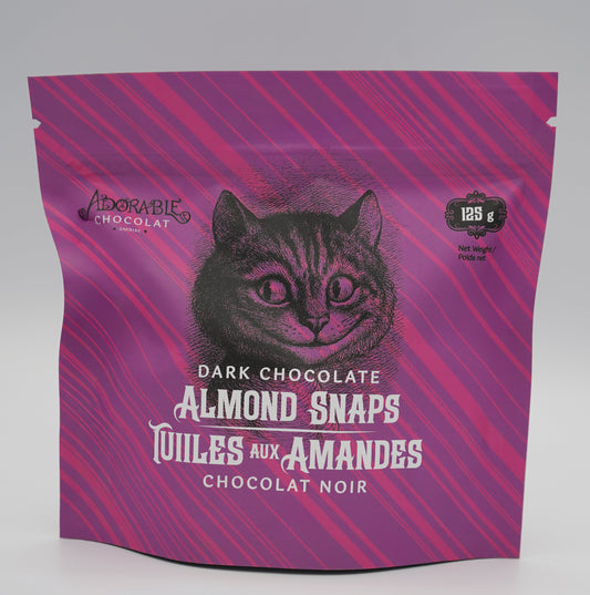Tuiles Almond Snaps / Dark Chocolate