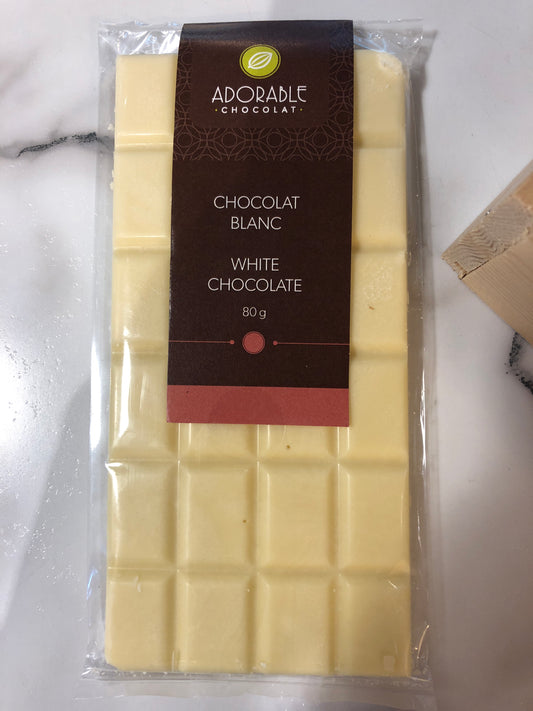 Bar Chocolat blanc/White chocolate